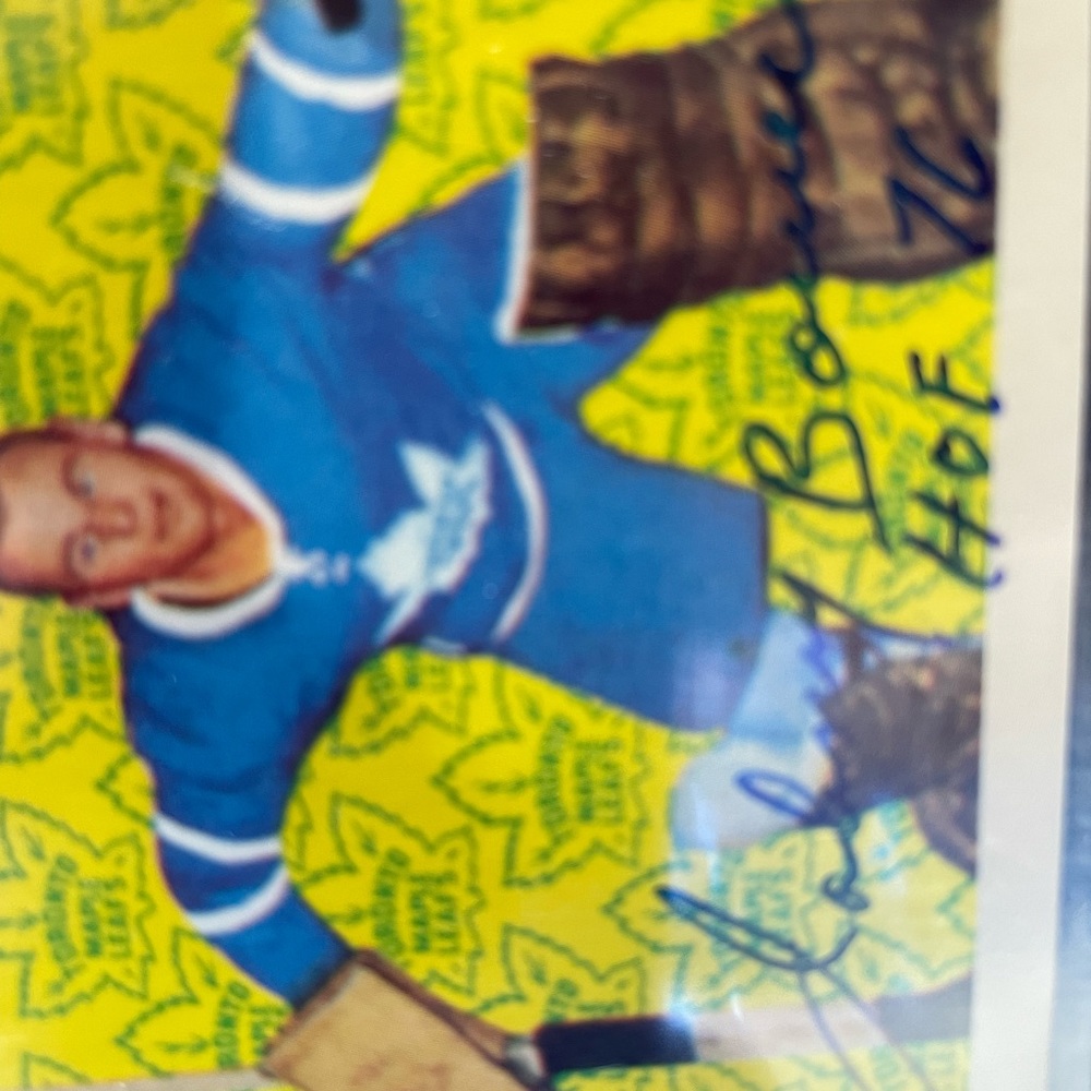 Hockey card